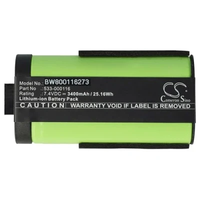Afbeelding van vhbw Li ION Batterij 3400 mAh (7,4 V) voor luidsprekers Logitech S 00147, UE MegaBoom