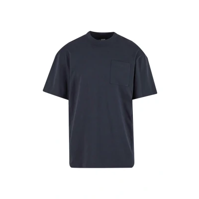 Afbeelding van Urban Classics TALL Pocket Tshirt basic, Heren, Maat: Large, Navy