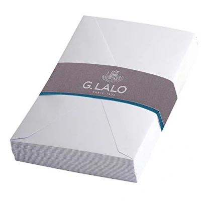 Afbeelding van Lalo 24200L Visite enveloppen 9x14 cm 20 stuks, wit