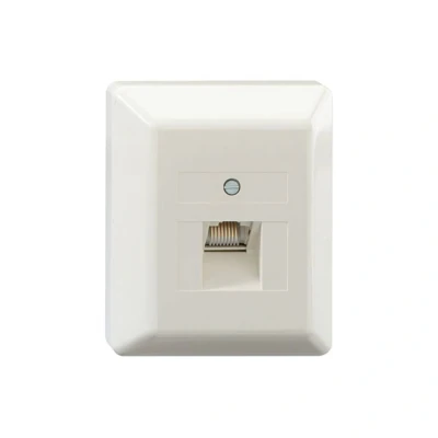 Afbeelding van Rutenbeck UAE 8(8) Ap rw Netwerkdoos Opbouw (op muur) 1 poort Wit