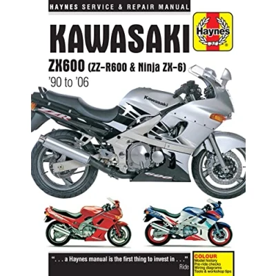 Afbeelding van Kawasaki ZX600 ZZ R600 &amp; Ninja ZX 6 90