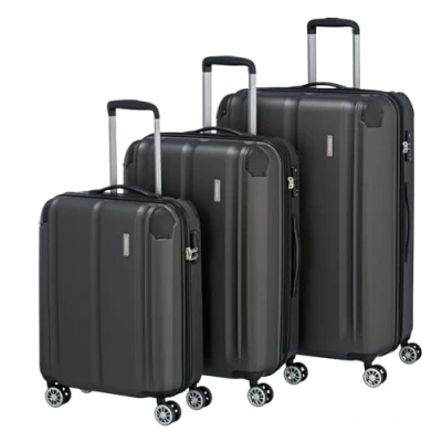 Afbeelding van Travelite City kofferset anthracite