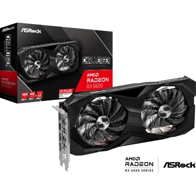 Afbeelding van Asrock Challenger RX6600 CLD 8G AMD Radeon RX 6600 8 GB GDDR6