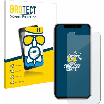 Afbeelding van BROTECT Screenprotector voor Apple iPhone 11 Folie Beschermfolie Beschermglas matte