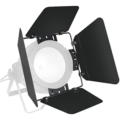 Afbeelding van BETOPPER Barndoors LCBD 001 lichtspelletjes avond licht disco spot verlichting scène led door DMX DJ Light Schuurdeuren Theater Fotostudio Party voor LC001 H LC002 LC003 LC200W