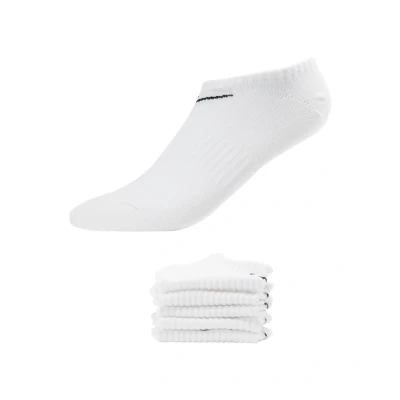 Afbeelding van Nike Performance Everyday Lightweight 6 PACK Enkelsokken, Maat: 38 42, White/black