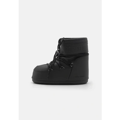 Afbeelding van Moon Boot ICON LOW Unisex Veterboots, Maat: 39 41, Black Kunststof