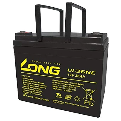 Afbeelding van AGM Loodaccu U1 36NE 12 V / 36 Ah, cyclusbestendig MP36 12C REC36 12I 12LCP 34Ah 35Ah 38Ah