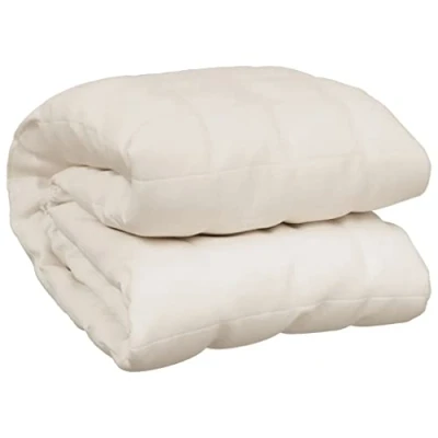 Image de vidaXL Couverture lestée Crème clair 220x260 cm 15 kg Tissu350767