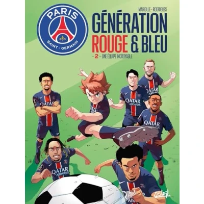 Afbeelding van PARIS SAINT GERMAIN GENERATION ROUGE ET BLEUE,02