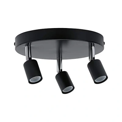 Afbeelding van Paulmann Carolina 66752 Wandspot GU10 Antraciet, Chroom
