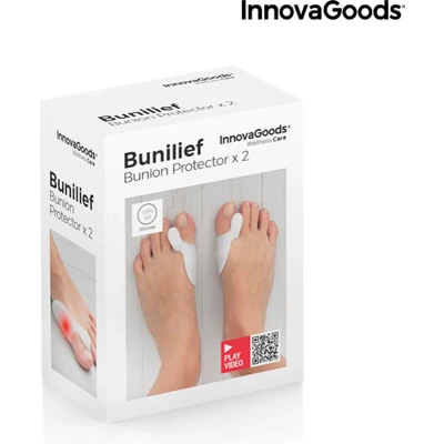 Afbeelding van Siliconen eeltknobbelbeschermer Bunilief InnovaGoods Pakket van 2 stuks