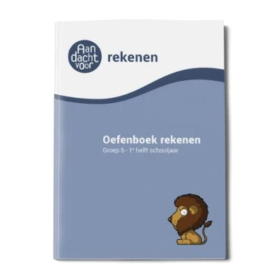 Afbeelding van Rekenen Groep 5 Oefenboek 1e helft schooljaar Cito / IEP M5 Aandacht voor van de onderwijsexperts Wijzer over Basisschool