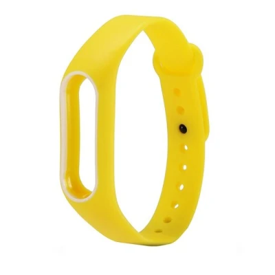 Afbeelding van Xiaomi Mi band 2 DUO COLOR bandje voor CA0600B Geel