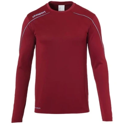Afbeelding van Uhlsport Stream 22 Voetbalshirt Lange Mouw Kinderen Bordeaux / Hemelsblauw Maat: 164