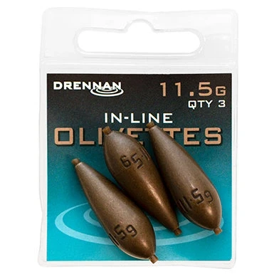 Afbeelding van Drennan In Line Olivette Maat : 0.9g (5 pcs)