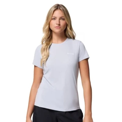Afbeelding van Columbia Zero Rules Light Shirt V Dames Korte mouw Cirrus Grey
