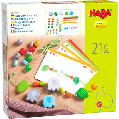 Afbeelding van HABA FÄDELSPIEL Elefanten Miniaturen voor kinderen, Maat: One Size, Multi coloured