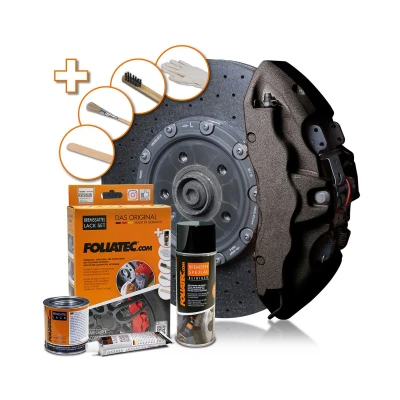 Afbeelding van FOLIATEC 2170 Remklauwlak spuitbus 400, 125, 50 Carbon