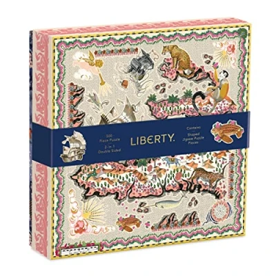 Afbeelding van Liberty London Maxine 500 Piece Double Sided Puzzle with Shaped Pieces