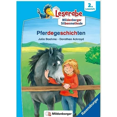 Afbeelding van Pferdegeschichten Leserabe ab 2. Klasse Erstlesebuch für Kinder 7 Jahren (mit Mildenberger Silbenmethode)