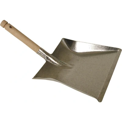Afbeelding van Stofblik vz houten steel 23x21cm