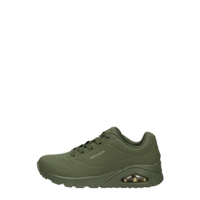 Afbeelding van Skechers Sport Sneakers laag, Dames, Maat: 36, Groen Hoogwaardig imitatieleer