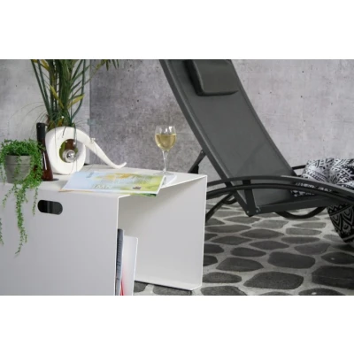 Afbeelding van Woonboulevard Poortvliet Koffietafel Julian Wit 40,00cm x 50,00cm 60,00cm