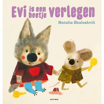Afbeelding van Evi is een beetje verlegen