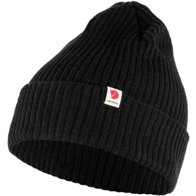 Afbeelding van Fjällräven Rib Beanie Black