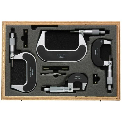 Afbeelding van MITUTOYO 102 911 40 buitenschroefmatenset 0 100mm / 0,01mm