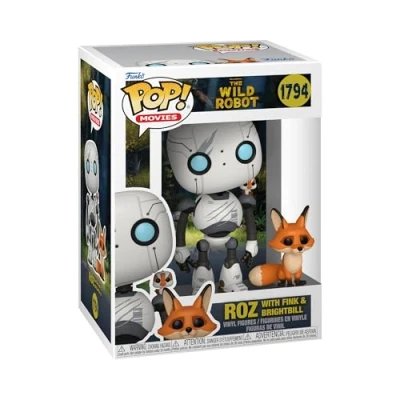 Afbeelding van Funko Pop! &amp; Buddy: Wilde robot Roz w/Brightbill Fink
