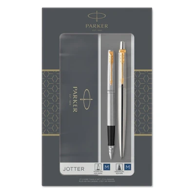 Image de PARKER PACK JOTTER PLUME BILLE GT