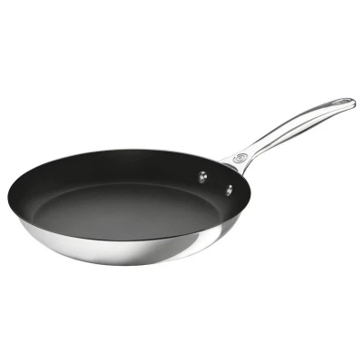 Afbeelding van Le Creuset Rvs Plus Koekenpan 26cm Met Anti aanbaklaag
