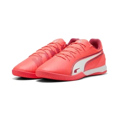 Afbeelding van KING MATCH unisex futsalschoenen, Rood/Wit, Maat 44 PUMA