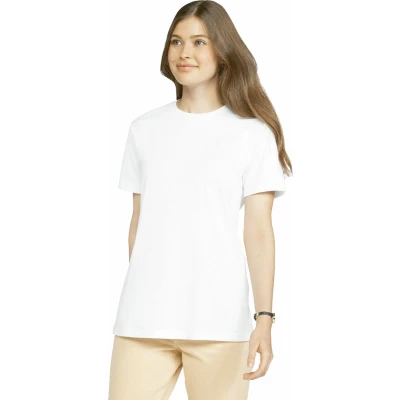 Afbeelding van Gildan Dames T shirt softstyle CVC GI67000L White