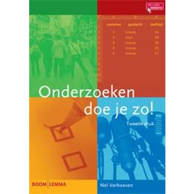 Afbeelding van Onderzoeken doe je zo!
