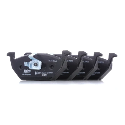 Afbeelding van VALEO 301332 Remblokkenset FIRST Vooras Excl. slijtage waarschuwingscontact Met anti kreukplaat VOLKSWAGEN: up! Hatchback, Polo IV Hatchback