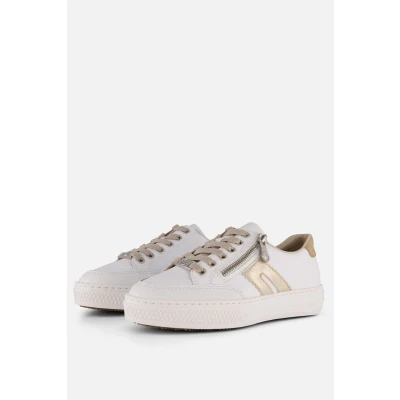 Afbeelding van Rieker Sneakers wit Synthetisch Dames Maat 36