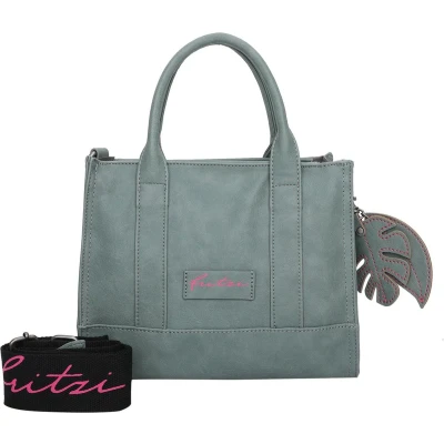 Afbeelding van Fritzi aus Preußen ECO Square Handtas, Dames, Maat: One Size, Leaf