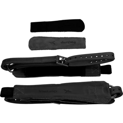 Afbeelding van Freejump Pro Grip Stijgbeugelriemen Zwart