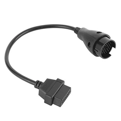 Afbeelding van Qiilu diagnostische kabel, 38 pins auto reparatie connector gereedschapskabel naar on board diagnostics2 16 adapter geschikt voor Mercedes Benz