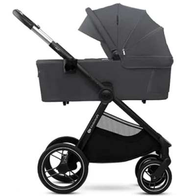 Afbeelding van Kinderkraft NEA 2 Kinderwagen in 1 Lichtgewicht Vering op alle wielen Compact inklapbaar Omkeerbare zitting All season design Inclusief accessoires Veilig volgens EN 1466 Lekvrije Max. belasting 27 kg Grijs