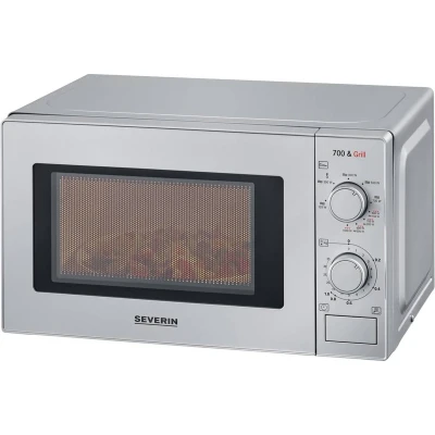 Afbeelding van Severin MW 7900 Magnetron Zilver 700 W Grillfunctie, Timerfunctie