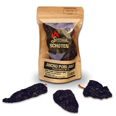 Image de Scovilla s Ancho Poblanao écossais séché 40 g