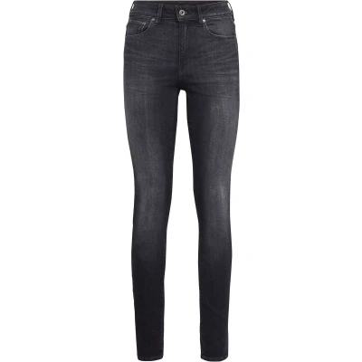 Afbeelding van G Star HIGH Jeans Skinny Fit, Dames, Maat: 23x28, Worn in coal