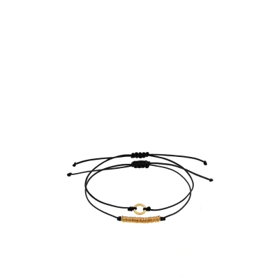 Afbeelding van Elli 2 PACK Knotted Armband goldcoloured, Dames, Maat: 17, Gold coloured
