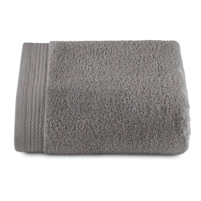 Afbeelding van RIZO Top Towel Set van 1 grote douchehanddoek, 100% gekamd katoen, 600 g/m², 100 x 150 cm, grijs