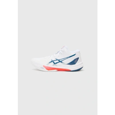 Afbeelding van Asics SKY Elite 3 Volleybalschoenen, Heren, Maat: 40.5, White/mako blue Textiel/ synthetisch