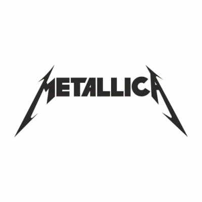 Afbeelding van tradercat Metallica Autosticker, set van 2, 15 cm x 6 cm, voor alle oppervlakken, ramen, spiegels, achterruit, motorkap, voertuig, met handleiding (mogelijk niet beschikbaar in het Nederlands)